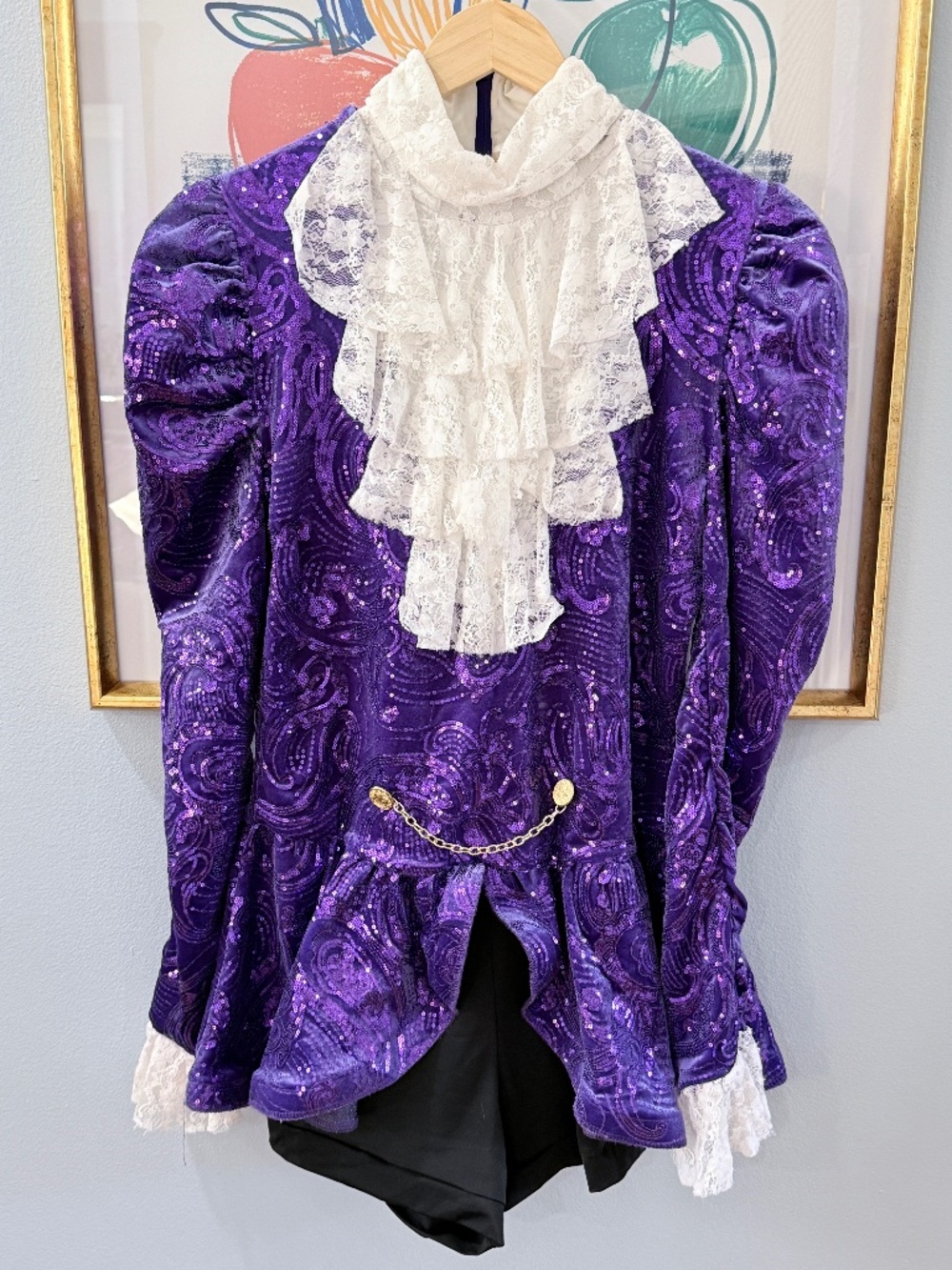 Weissman Purple Rain Prince Dance Costume XLA